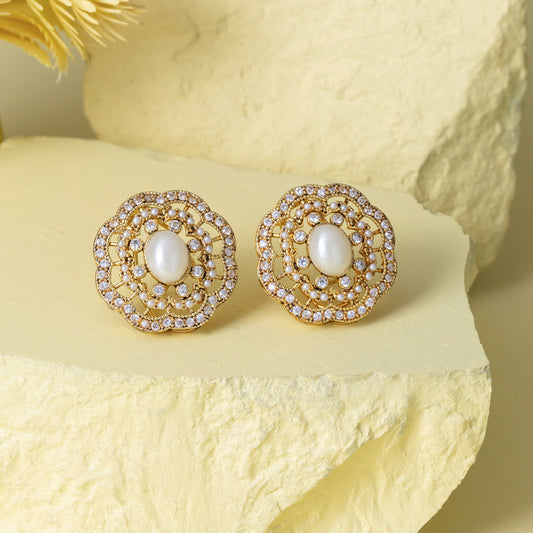 Lumina zircon earrings