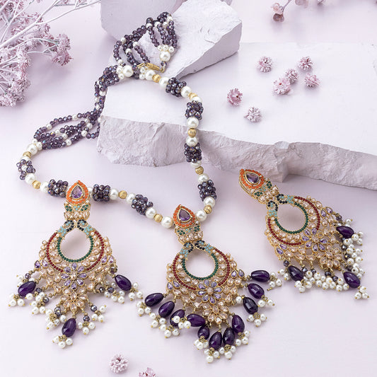 Ameerah Navratan Mala Set