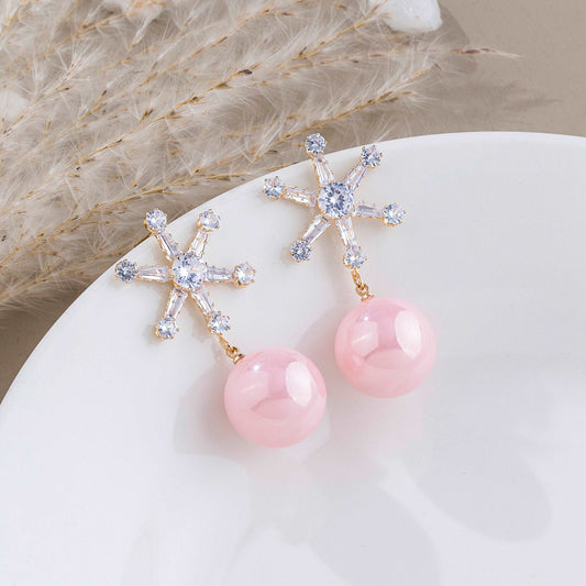 Startle Pink Earrings - Enamoux