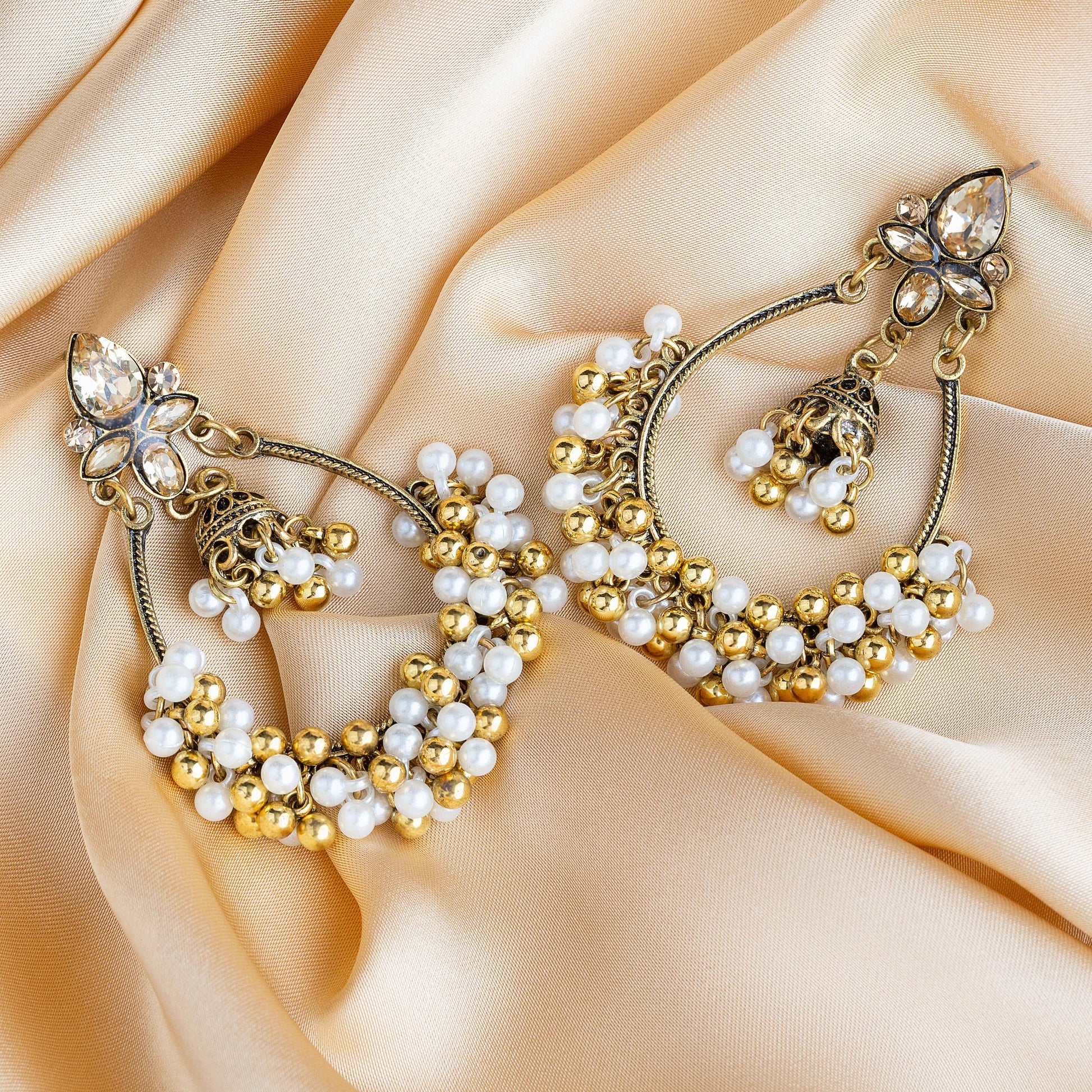 Chandelier Pearl Earrings - Enamoux