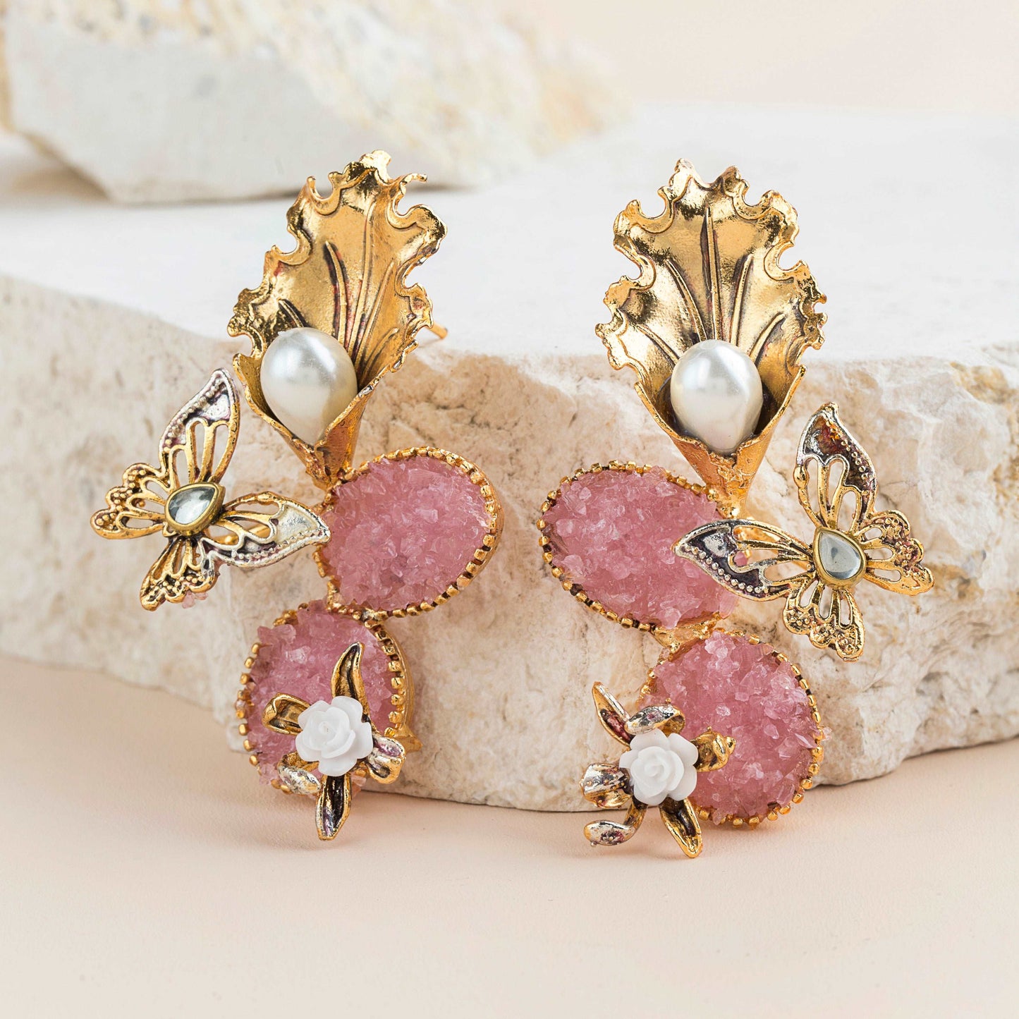 Belle Pearl Earrings - Enamoux