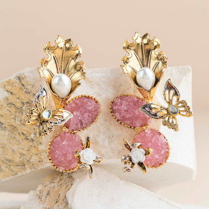 Belle Pearl Earrings - Enamoux