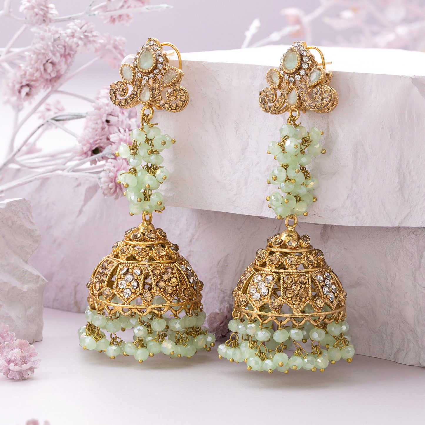 zarqash jhumkas