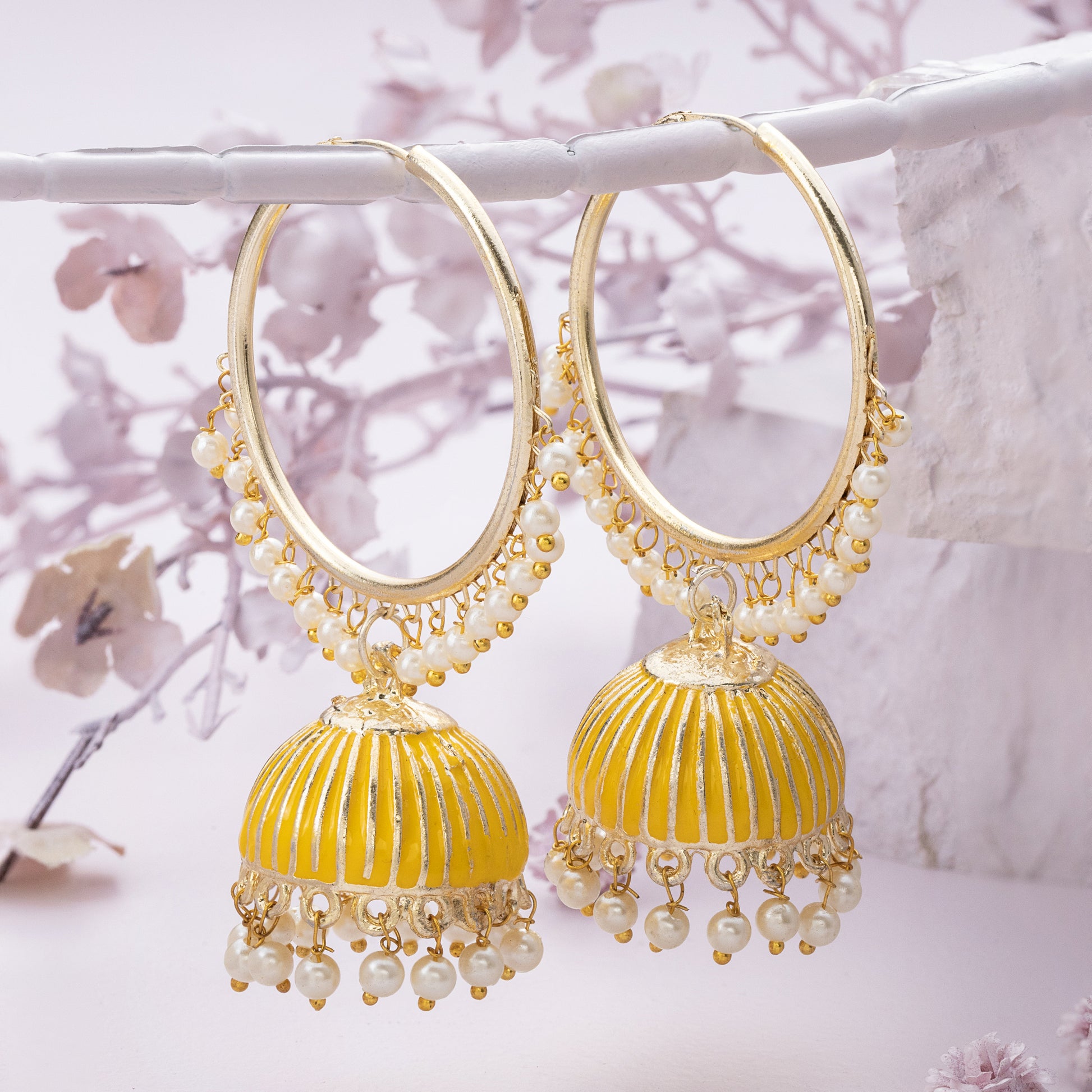 Zerqa Hoop Jhumkas