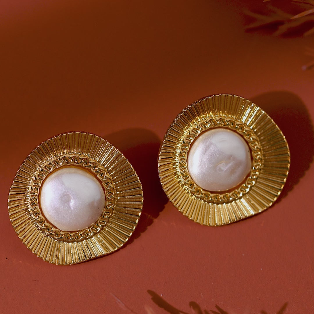 coinix pearl earrings - enamoux